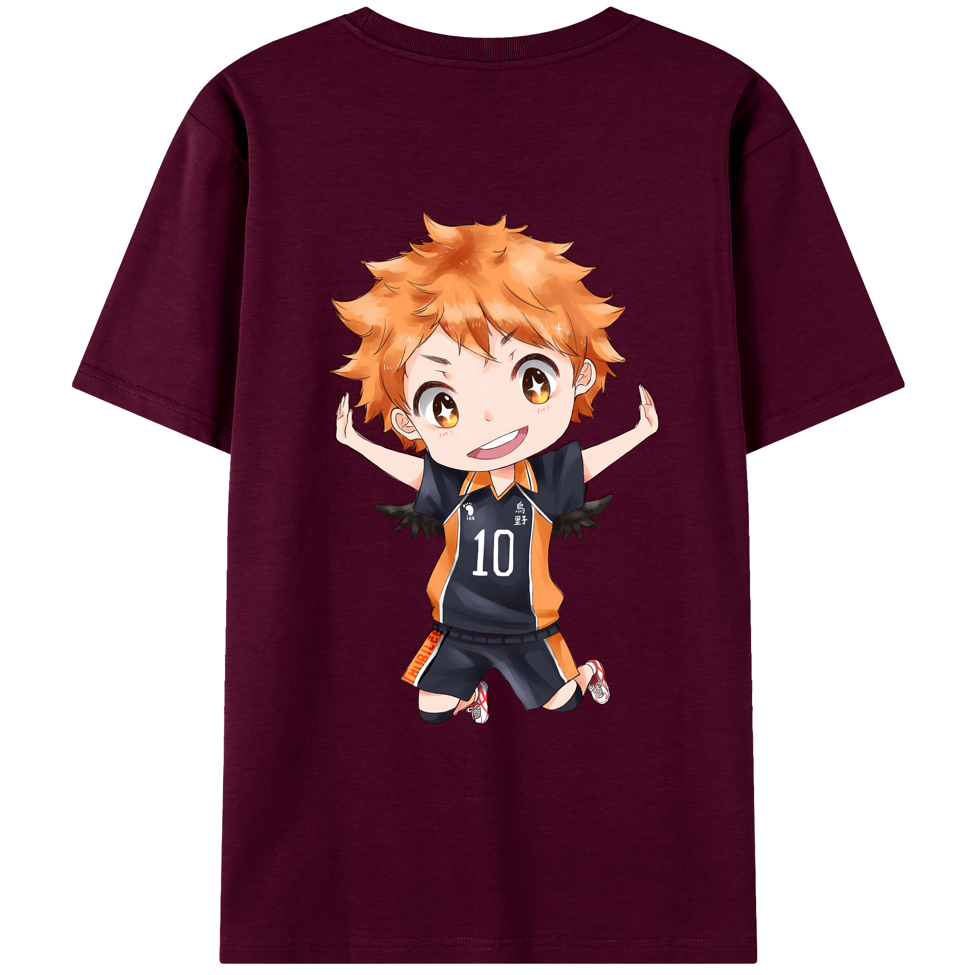 （画像用） ハイキュー!! Haikyu!! レディース半袖Tシャツ(バックプリント)